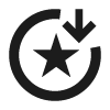 Redeem points icon.