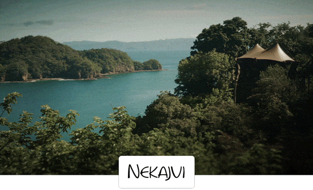 Animation showing the Nekajui Peninsula Papagayo, a Ritz-Carlton Reserve.