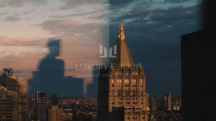 Animated Video GIF of luxury hotel properties.