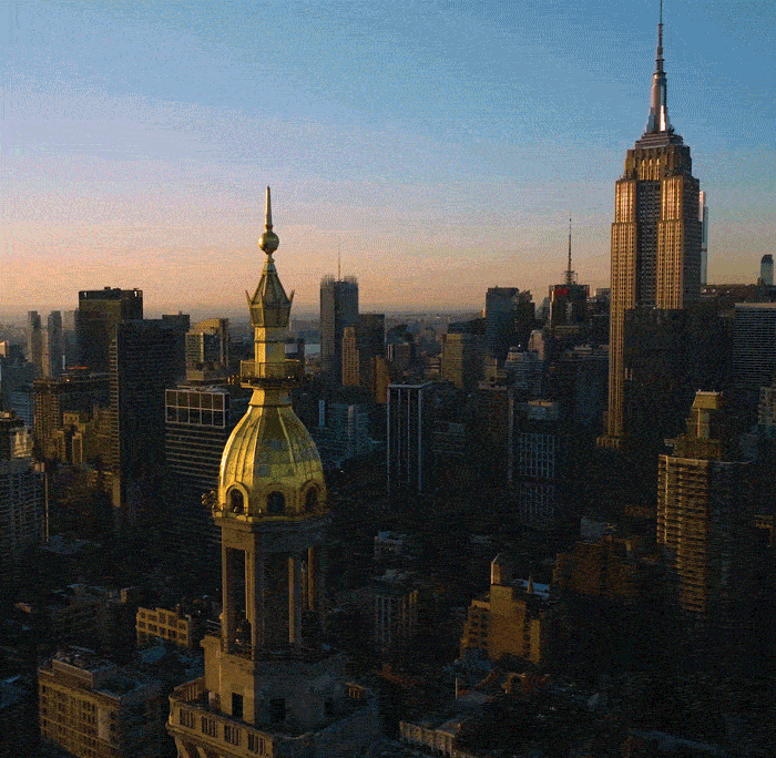 Animated Video GIF of luxury hotel properties.