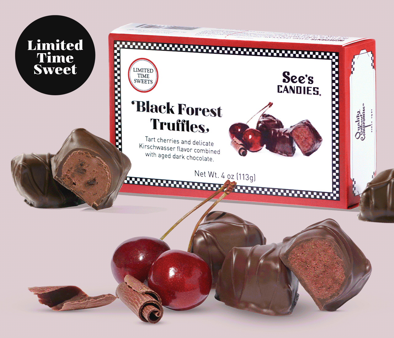 Limited Time Sweet: Black Forest Truffles